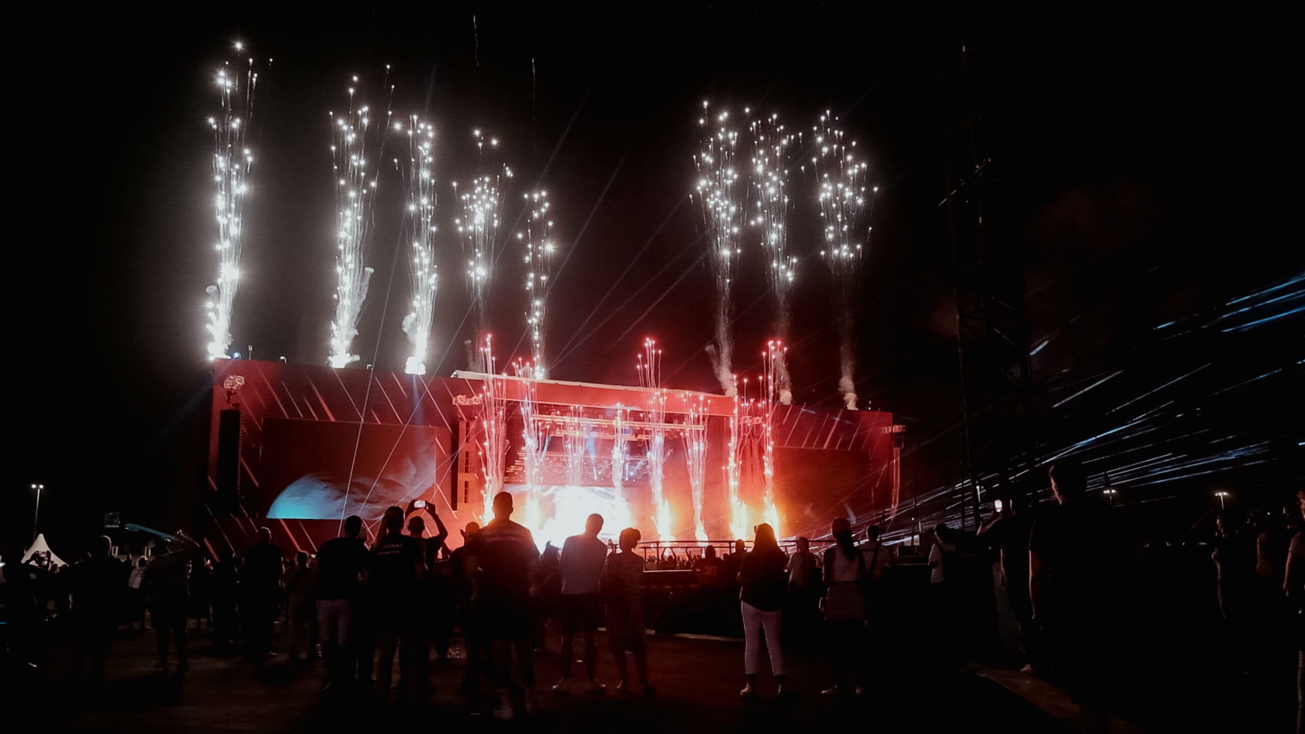 Formula 1 Concerts 2023 – Stage Pyrotechnics and SFX