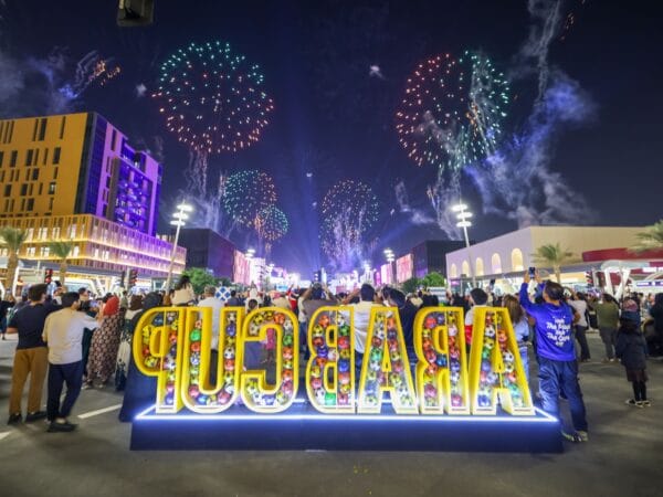 Lusail Boulevard Arab Cup Fireworks Celebrations 2025
